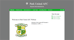 Desktop Screenshot of parkutdafc.com